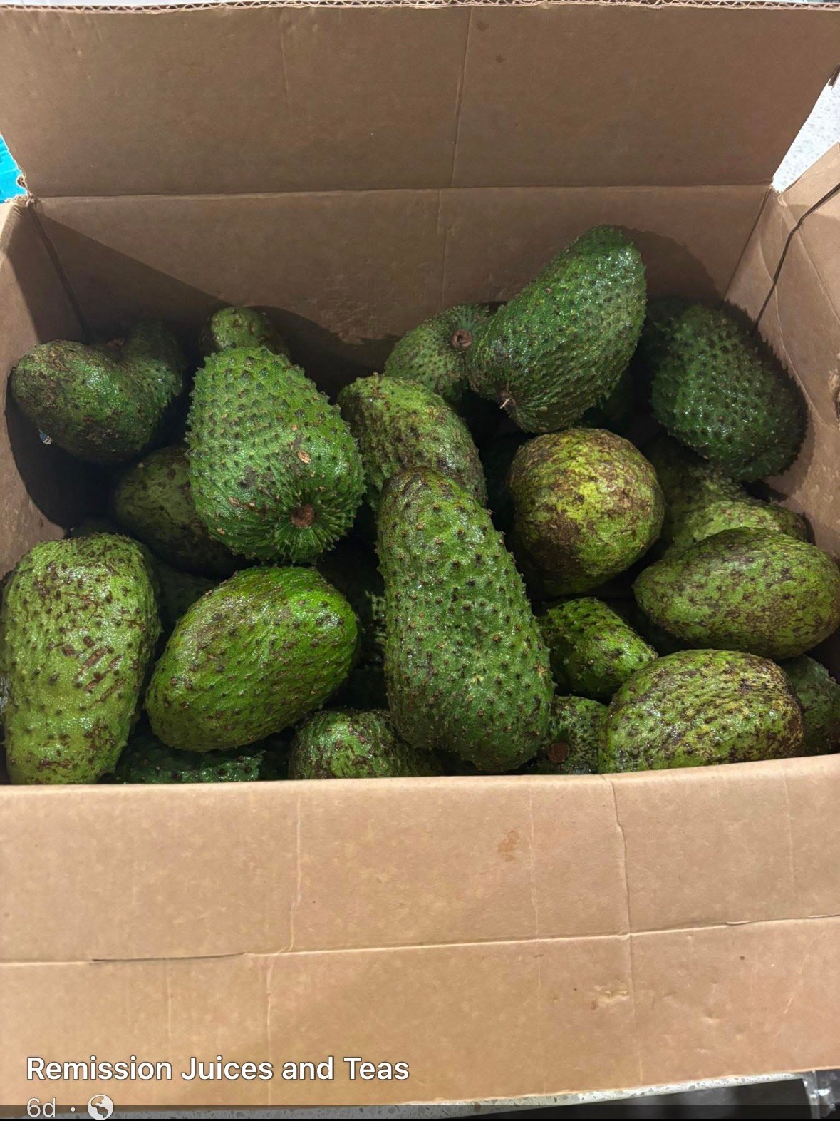 Soursop Fruit – May kill cancer cells, rich in antioxidants, may lower blood pressure, reduce inflammation.